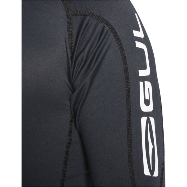 2026 Gul Herre UV-beskyttende Langærmet Lycra-vest RG0339-BKBK - Black